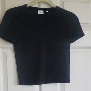 Sunday Best Black Crop Top